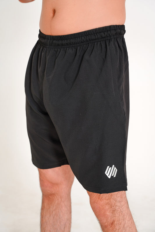 BLACK TRAINING SHORT