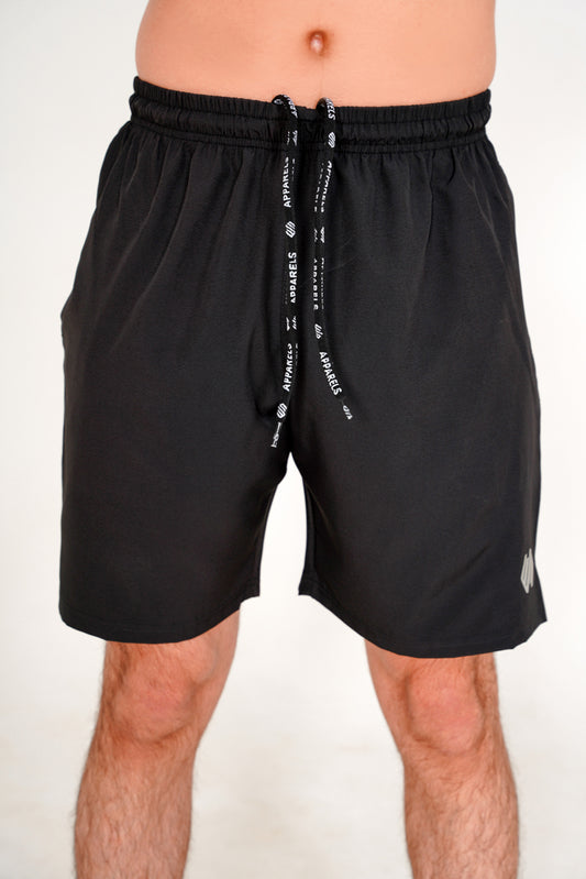 BLACK TRAINING SHORT