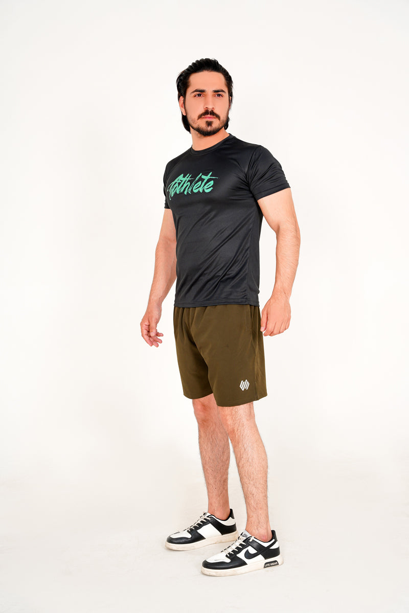 OLIVE TRAINING SHORT